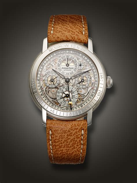 audemars piguet brown|audemars piguet skeleton perpetual calendar.